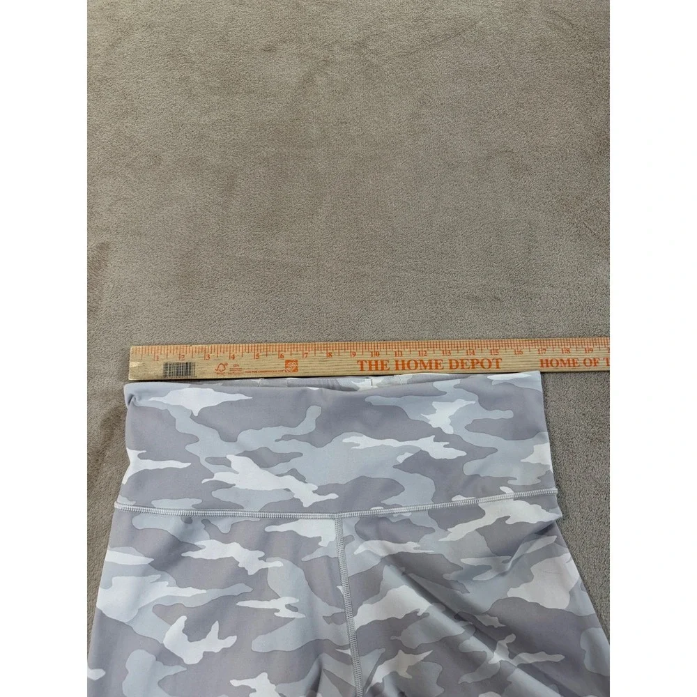 Athleta Elation Tight Grey‎ Leggings Womens Size 1X White Camo